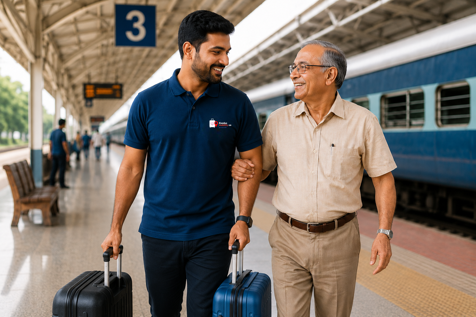 In Railway/Bus Station Assist